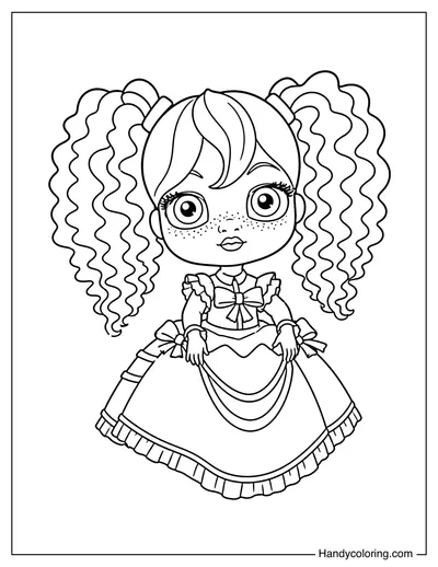 Freckled Poppy Doll