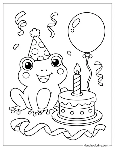 Frog Birthday Party