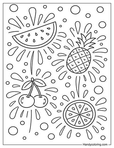 Fruit Shape Fireworks