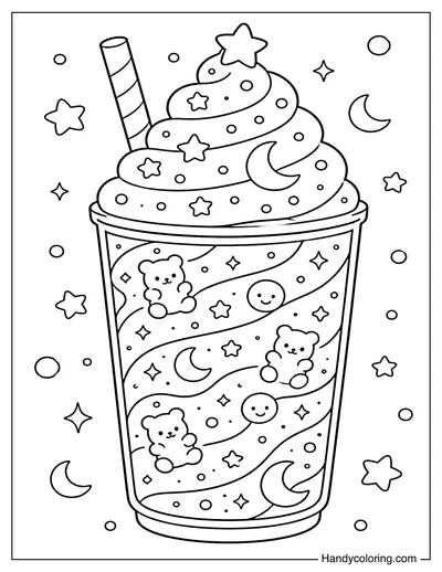Galaxy Smoothie Swirl
