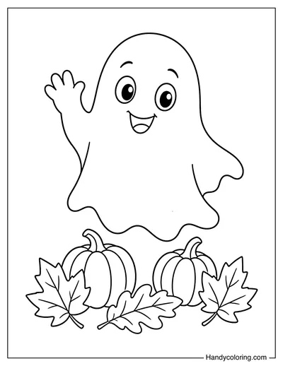 Ghost Waving Hello
