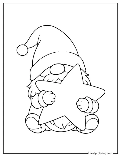 Gnome Hugging a Star