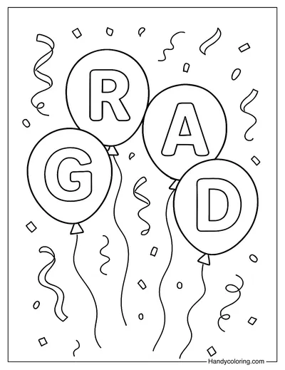Graduation Balloon Party Page