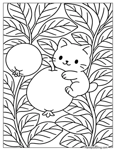 Guava Glow Coloring Page