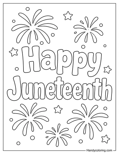 Happy Juneteenth Celebration Words