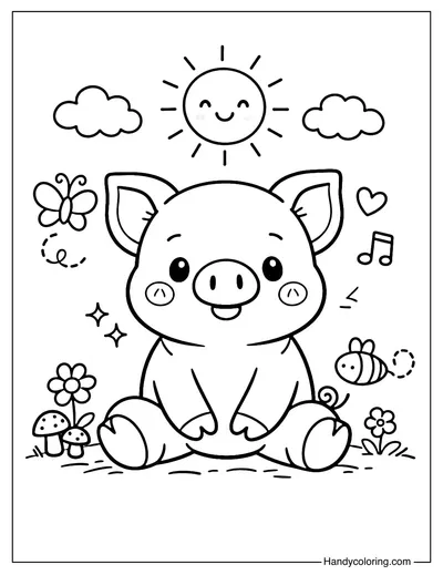 Happy Pig Sitting