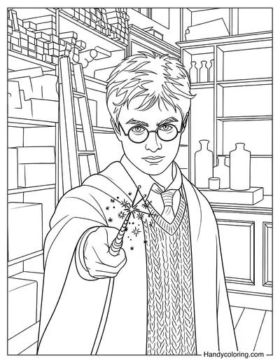 Harry Potter Choosing a Wand