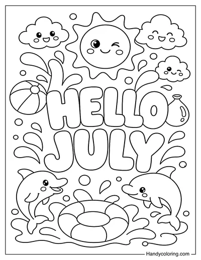 Hello July Splash Time