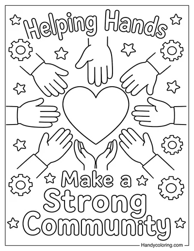 Helping Hands on Labor Day
