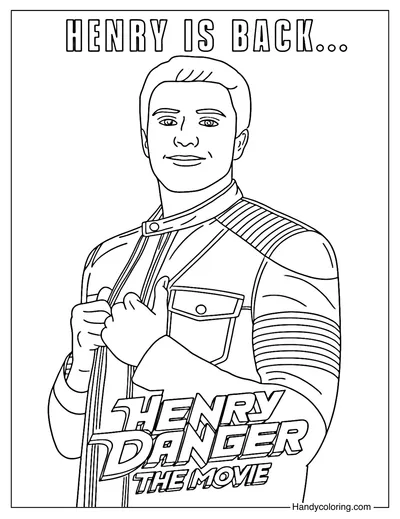 Henry Hart Coloring Page