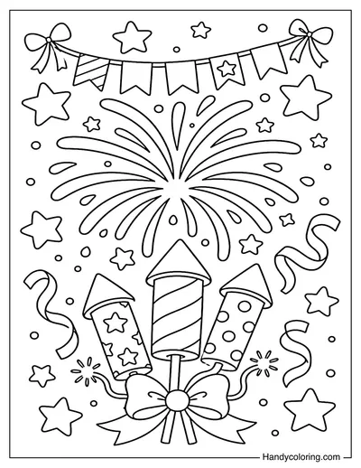 Holiday Celebration Fireworks