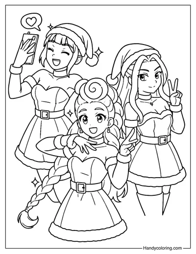 HUNTRIX Taking a Christmas Selfie