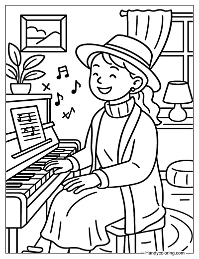 I Am Learning and That's Enough Coloring Page