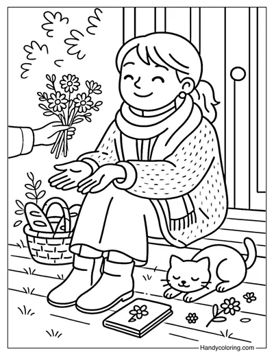 I Deserve Good Things Coloring Page