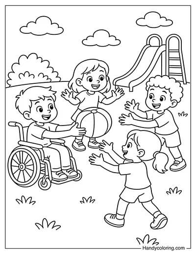Inclusive Playground Friends
