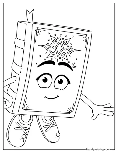 Jaunty Smurfs Movie Coloring Page