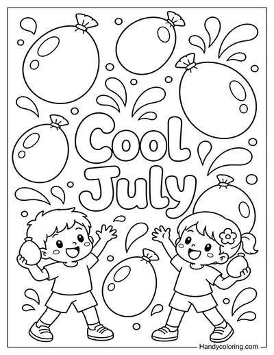 July Water Balloon Fun