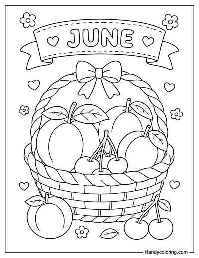 June Fresh Fruit Basket