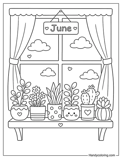 June Window Plants Collection