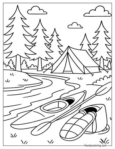 Kayak Camping Adventure Page