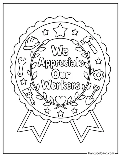 Labor Day Appreciation Badge