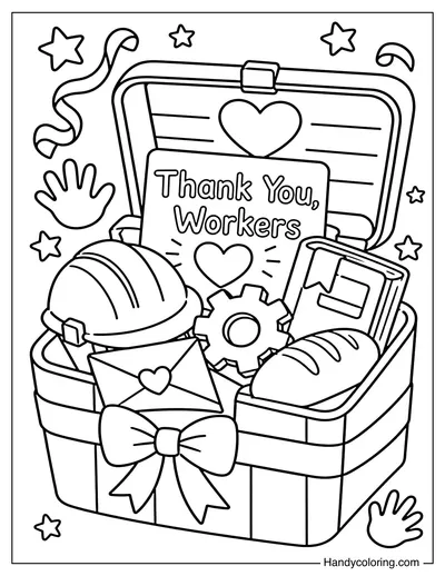 Labor Day Commemorative Box