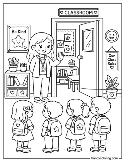 Lining Up for Class
