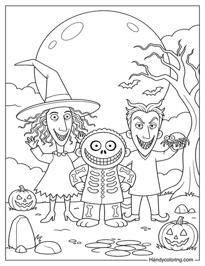 Lock, Shock and Barrel in Halloween Night