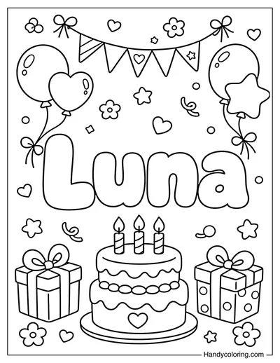 Luna Birthday Celebration