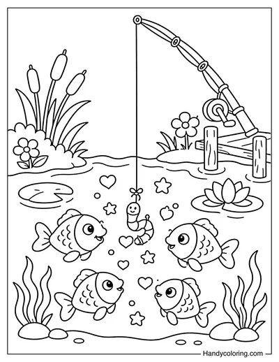 Magic Bubble Fishing Pond
