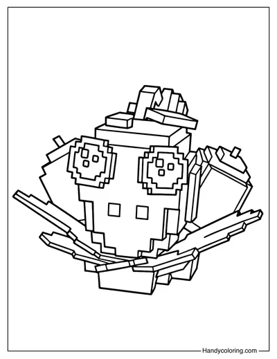 Mango Coloring Page Plants vs Brainrots