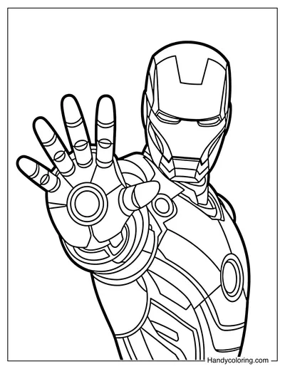 Marvel Iron Man Hand Repulsor