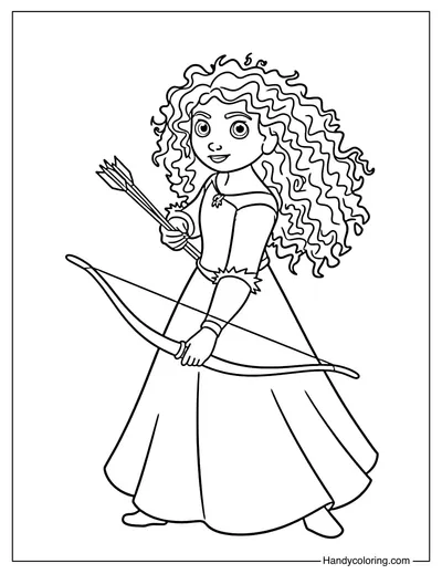 Merida with Bow