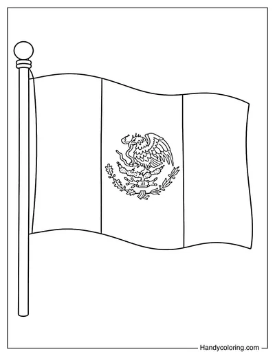 Mexican Flag Simple