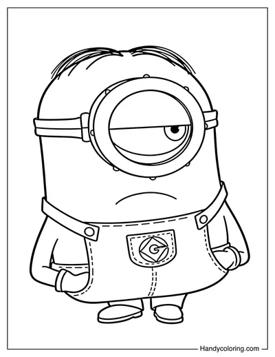 Minion Stuart with Hands in Pockets