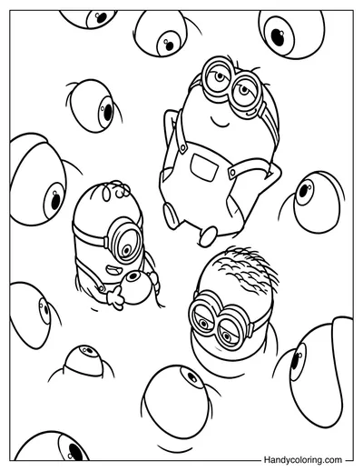 Minions and Monster Eyes