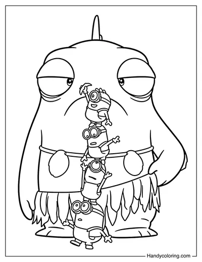 Minions and Sea Monster Phillips