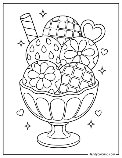 Mosaic Gelato Scoops