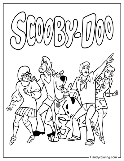 Mystery Inc. Gang Ready for Action