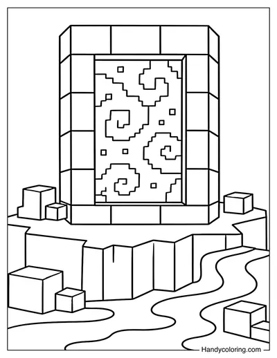 Nether Portal on a Hill