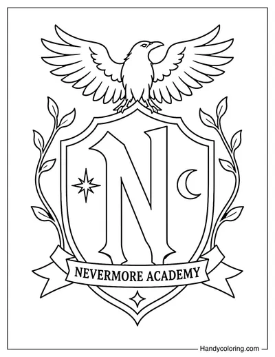 Nevermore Academy Logo