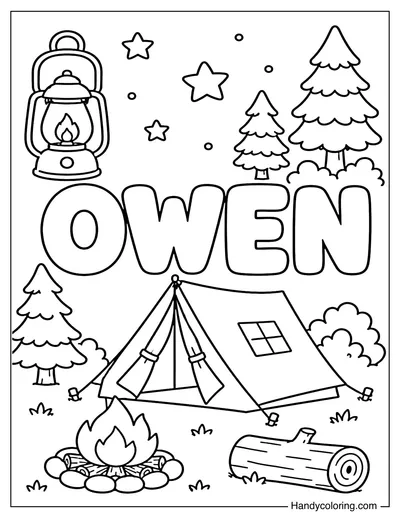 Owen Camping Adventure