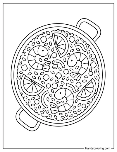 Paella Pan Feast