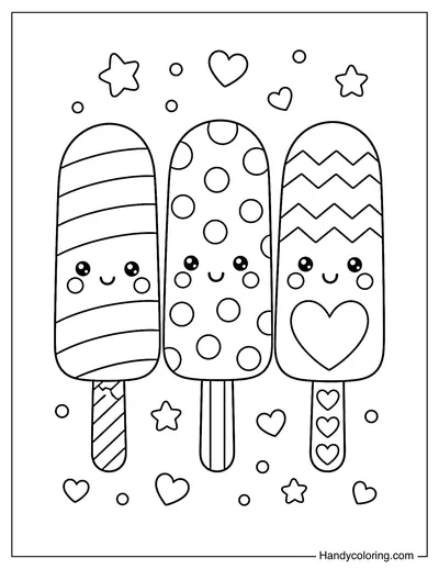Patchwork Popsicle Collection