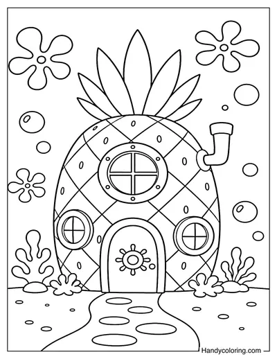 Pineapple House Underwater