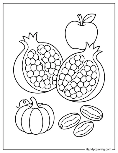 Pomegranate and New Fruit