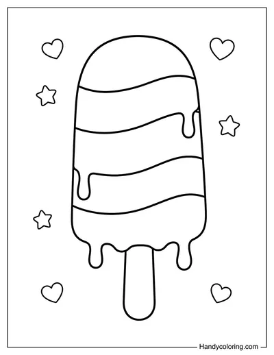 Popsicle with Drips