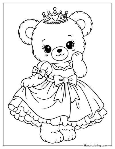 Princess Teddy Bear