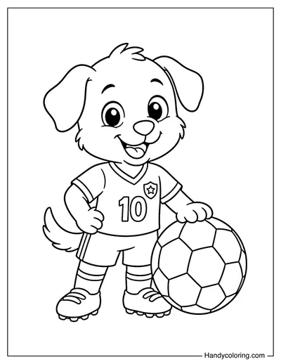 Puppy Soccer Star