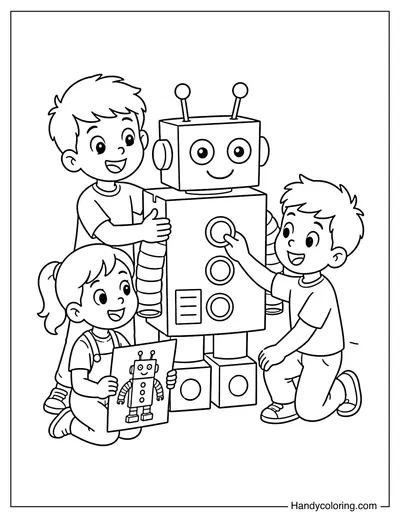 Robot Building Buddies